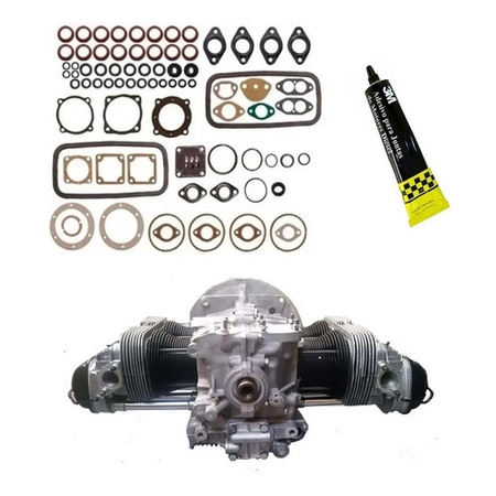 Jogo Junta Motor + Cola Fusca Brasilia Variant Kombi em Oferta na Shopee