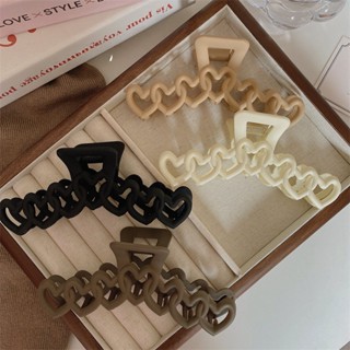 7 Corações INS Candy Color Gentle Acrylic Hairpin Hairclips Acessório De Cabelo Para Meninas Doces