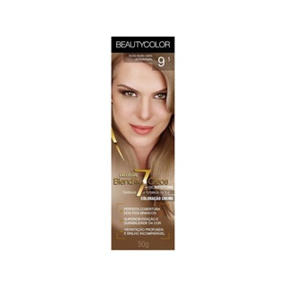 Tintura Beauty Color 9.1 Louro Muito Claro Acinzentado em Oferta na Shopee