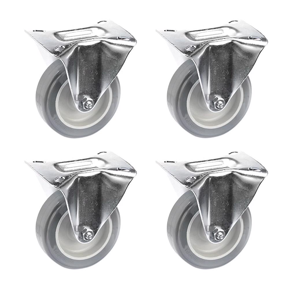 Rodizio Fixo 4 POL até 65kg FL412 BPSM 4 Unidades SCHIOPPA