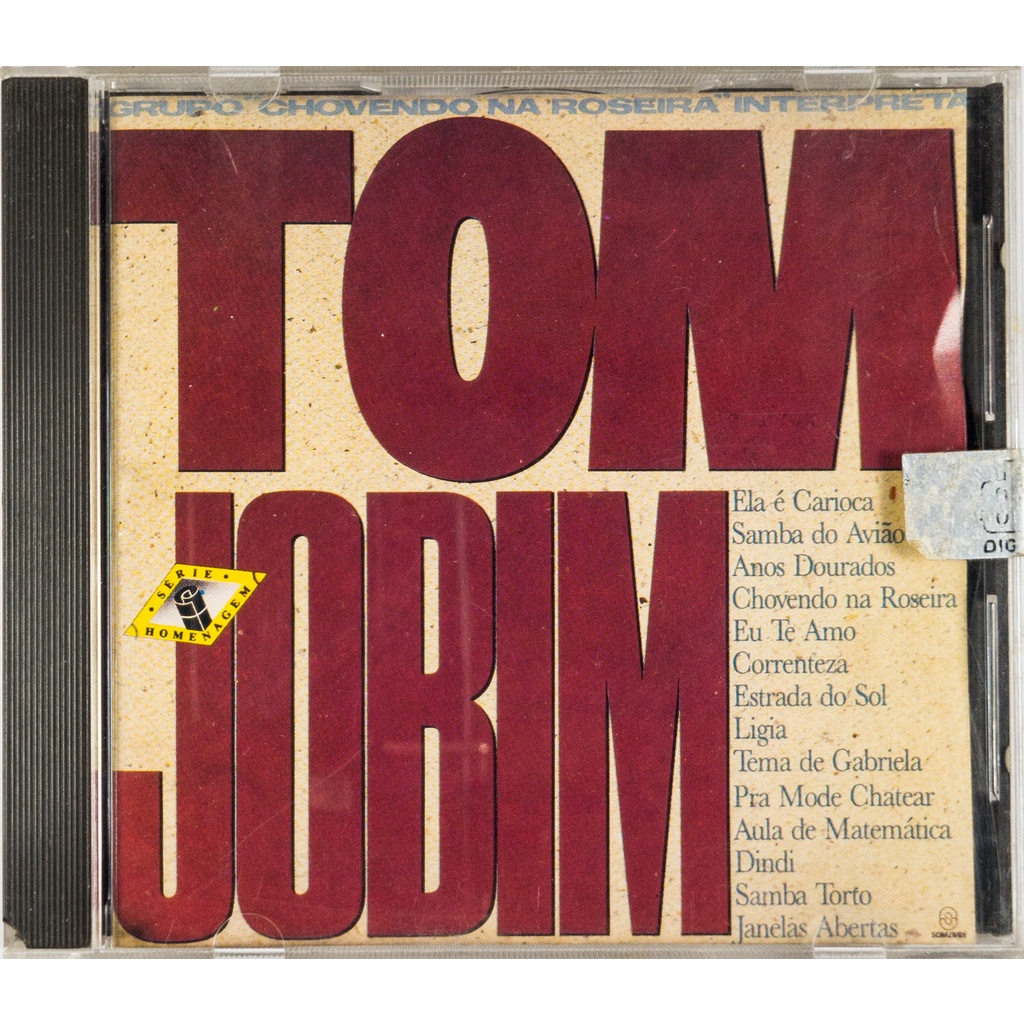 CD Grupo Chovendo na Roseira Interpreta Tom Jobim