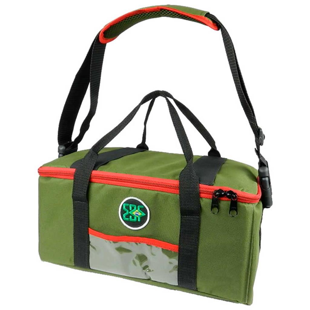 BOLSA DE PESCA APETRECHOS PORTA ISCA SOFT CARRETILHA MOLINETE AK-21 - EBF