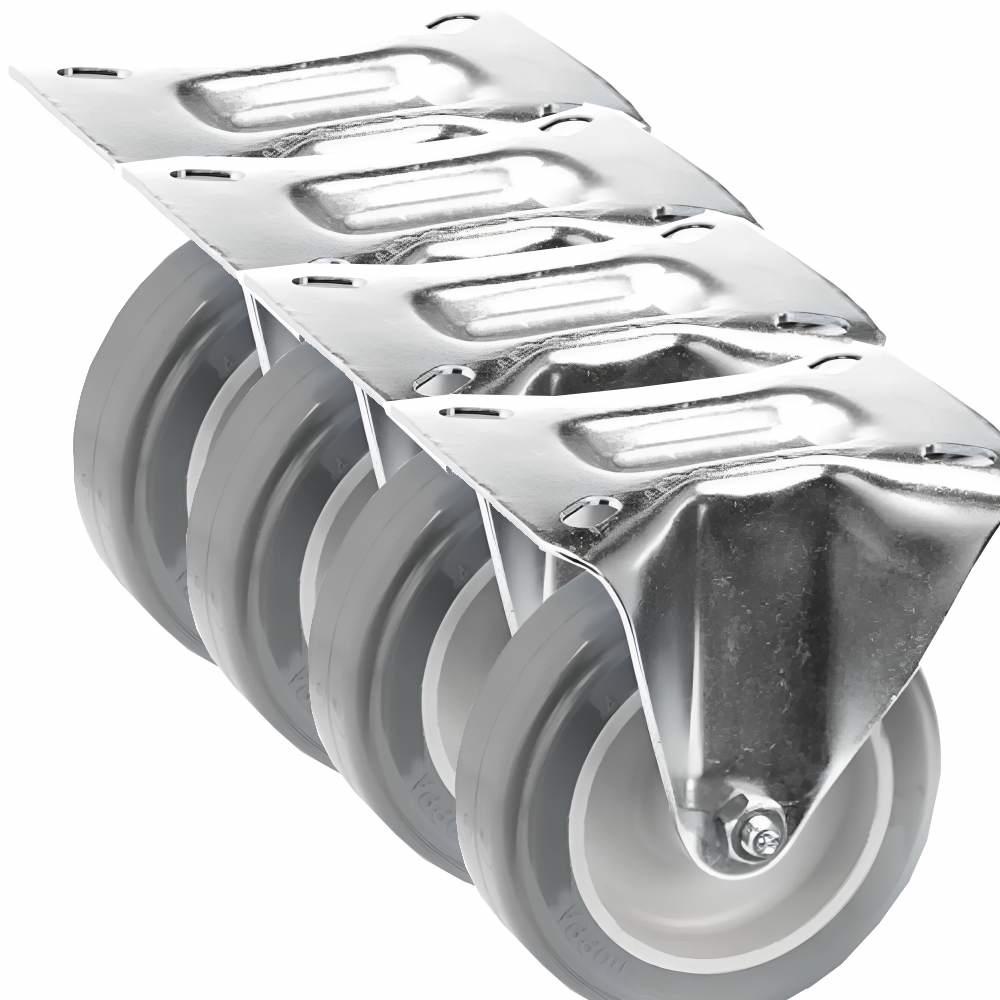 Rodizio Fixo PVC L12 150mm para até 85kg FL612-BP SCHIOPPA em Oferta na Shopee