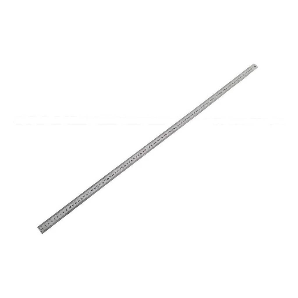 Régua 100cm 1m 40 Polegadas Aço Inox Projetista Profissional