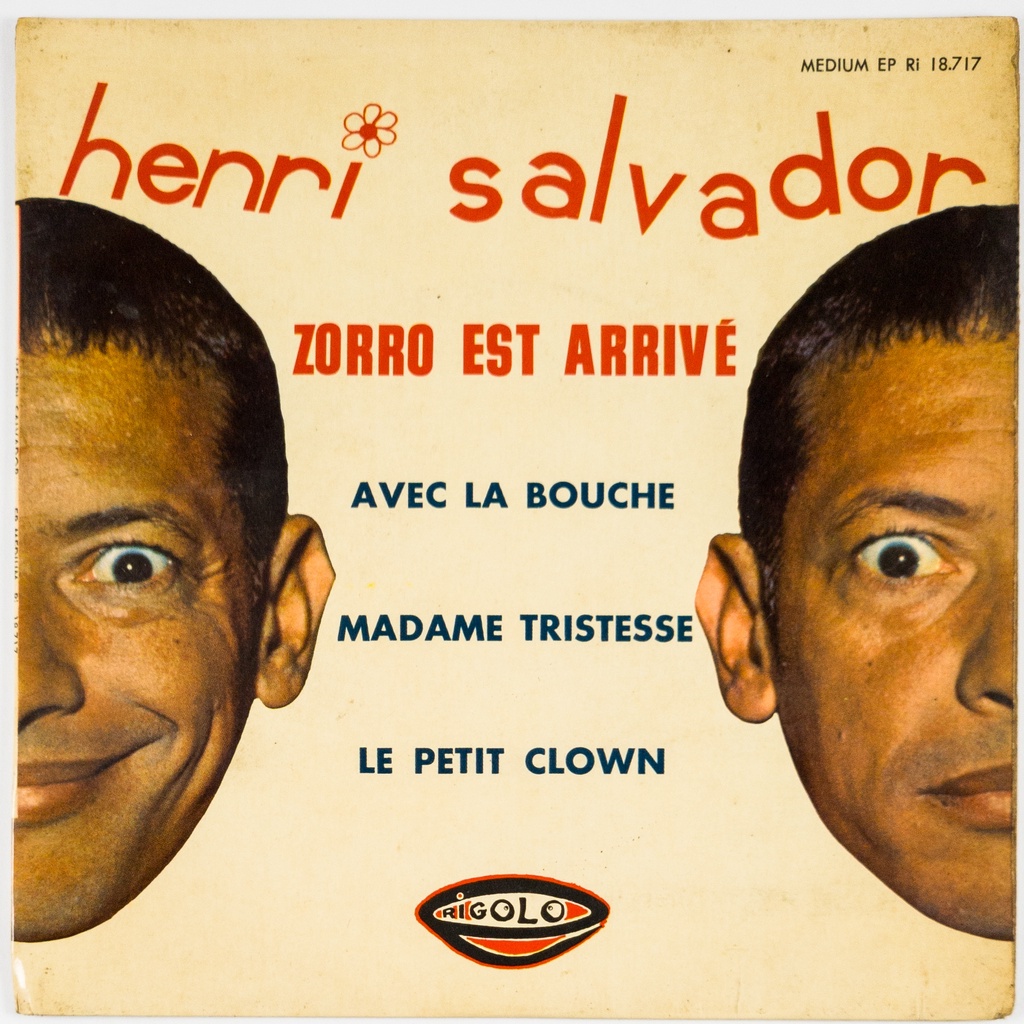 Disco Vinil Compacto Henri Salvador Zorro Arrivé Importado