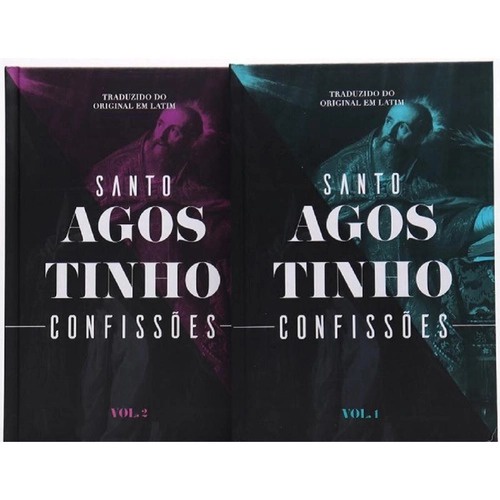 Box 2 Livros | Confissões de Santo Agostinho | Brochura em Oferta na Shopee