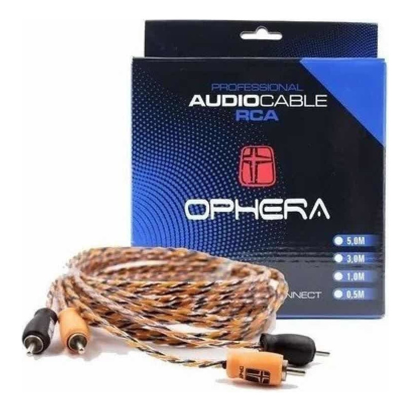 Cabo rca tripla blindagem ophera 5m de cinco metros blindado