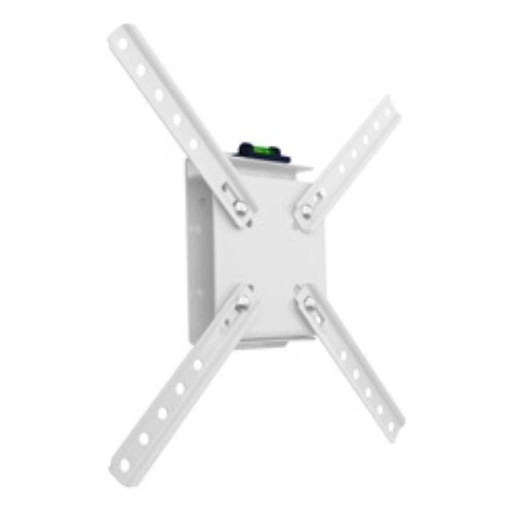 Suporte Para TV Fixo Parede Resistente 32 até 55 Polegadas Branco Quarto Sala LCD LED Plasma 4K