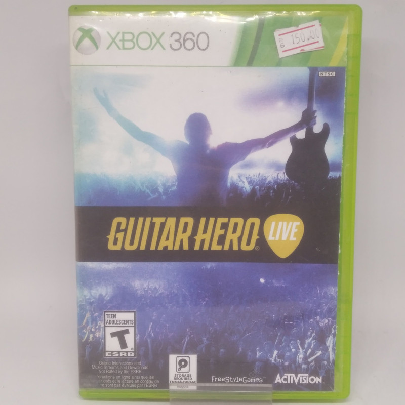 GUITAR HERO LIVE XBOX 360