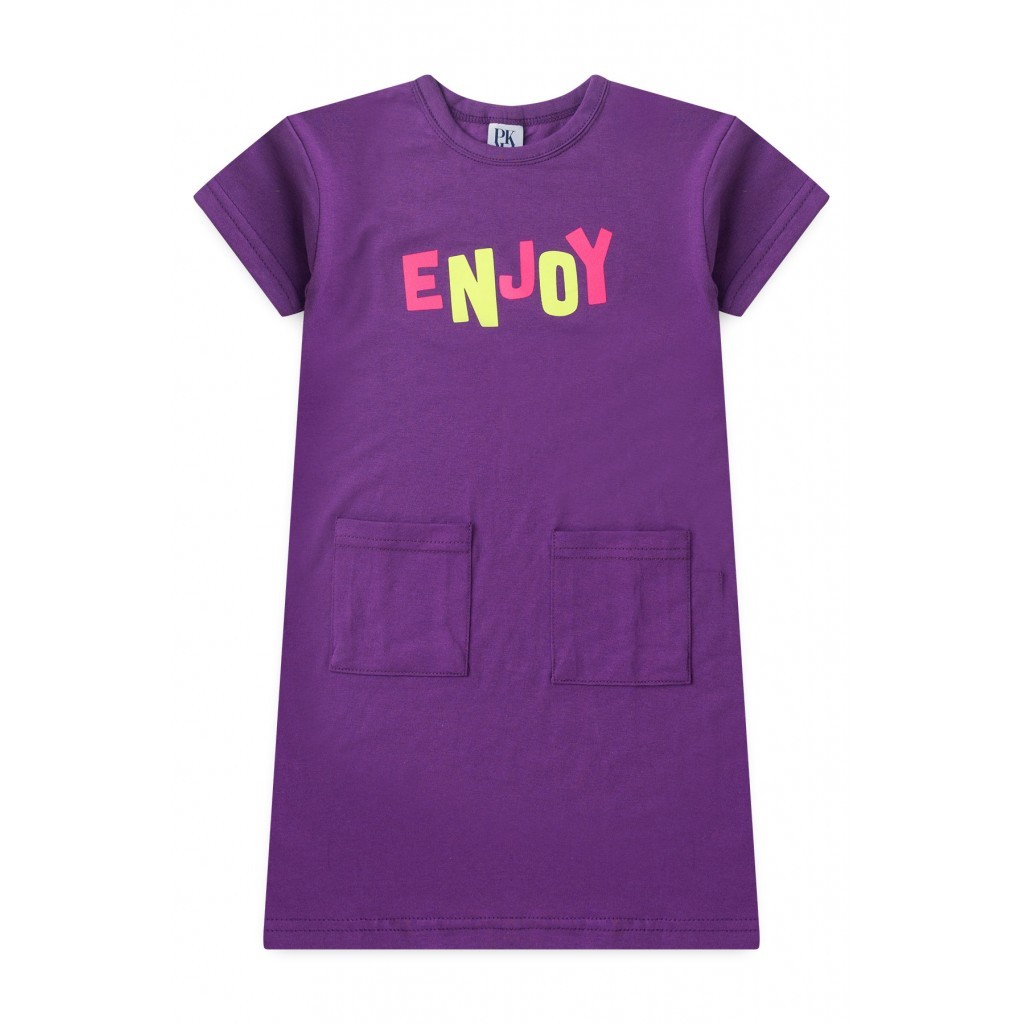 Vestido Feminino Infantil Cores e Diversão - Baby & Kids Fashion