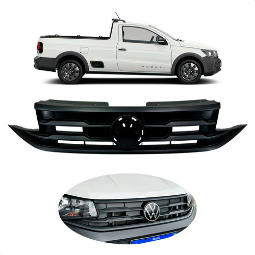 Grade Radiador Diant Saveiro Robust Cs Cd 2024 2025 Original em Oferta na Shopee