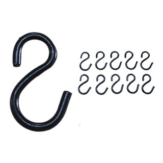 Kit 10 unid Mini Gancho S Preto 2,3X28 mm Multiuso Casa Jardim Pendurar Vasos em Oferta na Shopee