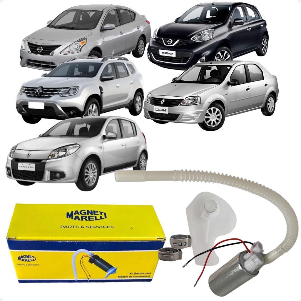Bomba Combustível Versa March Duster Logan Sandero Marelli em Oferta na Shopee