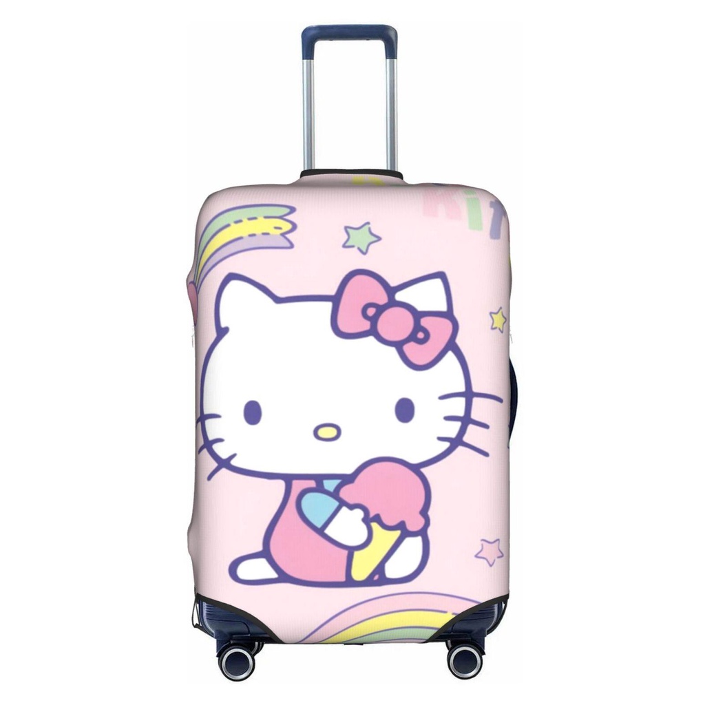 Hello Kitty Fashion Mala Capa en Wear 18-32 Polegadas Bagagem Protetora Carrinho De Viagem Essentials Suprimentos À Prov