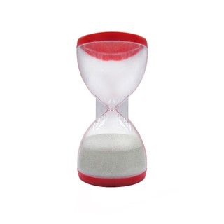 Ampulheta 140 a 160 seg. 3,5cm X 6,7cm. Tampa Vermelha Acessório de Jogo Ludens Spirit AMP150-VM