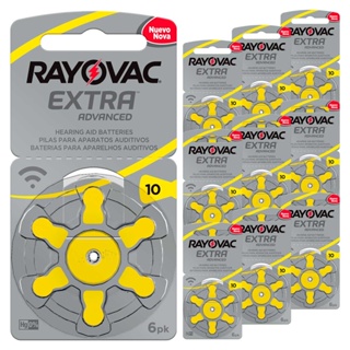 Pilha Auditiva 10 Rayovac Bateria Pr70 kit 60 unidades em Oferta na Shopee