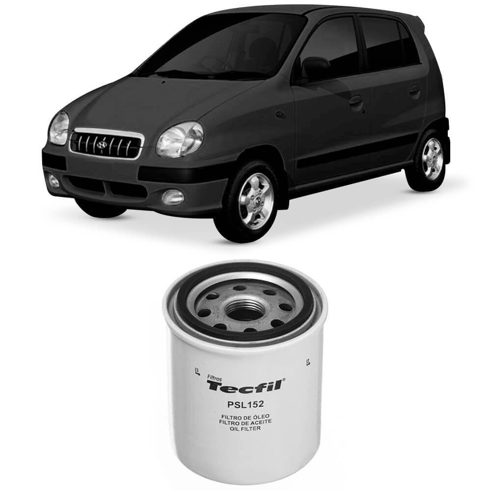 Filtro Óleo Hyundai Atos Prime 1.0 8v 2000 A 2003 Tecfil - Spare Parts and Accessories for Vehicles