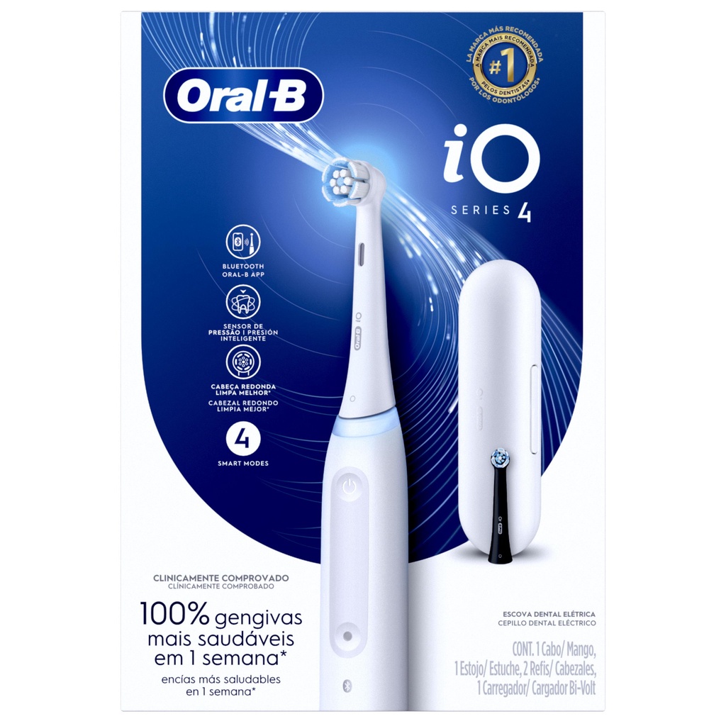 Escova de Dentes Elétrica Oral-B iO4 em Oferta na Shopee