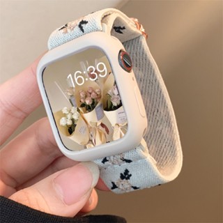 Bracelete De Nylon Para Relógio iWatch 42mm 45mm 41mm 44mm 40mm 49mm Pulseira 9 8 7 6 5 4 SE 3 Ultra 2