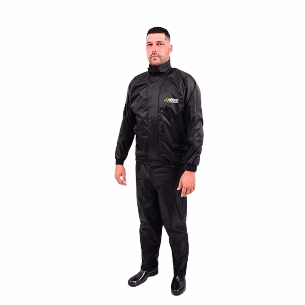 Capa de Chuva Impermeável Motoqueiro Motoboy Vertice Material Nylon Ligth Alta Qualidade Masculina Feminina Unisex