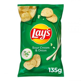 Batata Frita Lisa Creme de Cebola Lay s Pacote 135 g