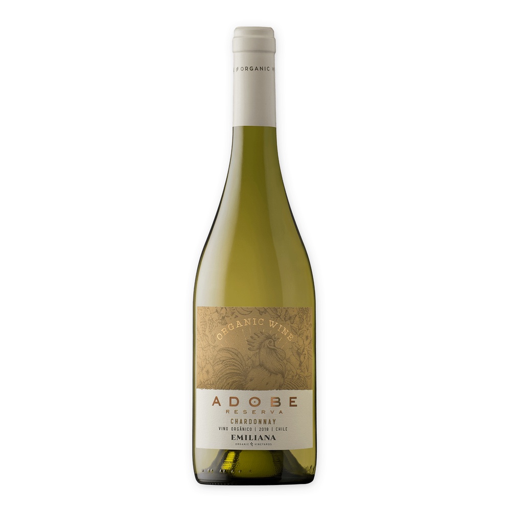 VINHO EMILIANA ADOBE RESERVA CHARDONNAY BRANCO 750ML em Oferta na Shopee
