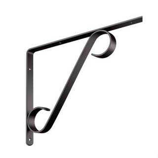 Suporte para prateleira Colonial Leve 20cm fumê Zamar