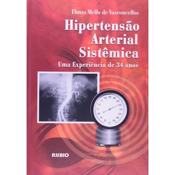 Livro de Medicina: Hipertensão Arterial Sistêmica - 1ª Edição (Editora Rubio) (Novo, Lacrado)
