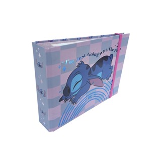 Fichário Mini Caderno Argolado 80 Fls Stitch DAC