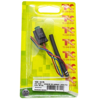 Chicote do Sensor Air Bag Fiat 2 Vias Fêmea - TC Chicotes - TC102.1675 em Oferta na Shopee