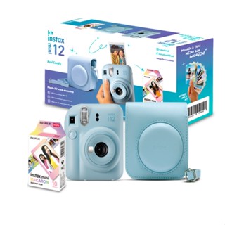 Câmera Instax Mini12 Kit Bolsa