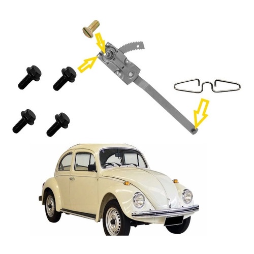 Maquina De Vidro L. Esquerdo ( Motorista ) Fusca 1971 A 1996 em Oferta na Shopee