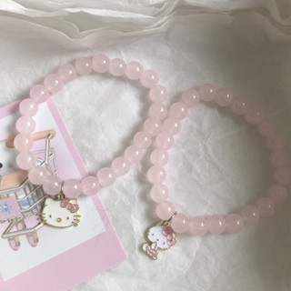 Gatinho Fofo Cor-De-Rosa Cordão De Mão Meninas Novo Desenho Animado Ins Girls