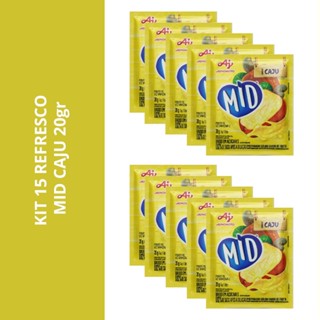 Kit 15 Refresco Mid Caju 20Gr