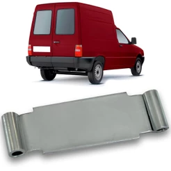 Chapa Mola Limitador Porta Traseira Fiorino 1985 a 2013