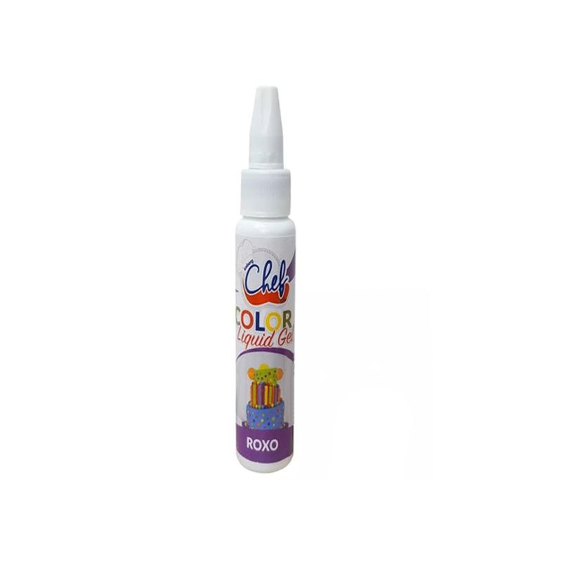 Corante Liquid Gel Roxo 25g Iceberg
