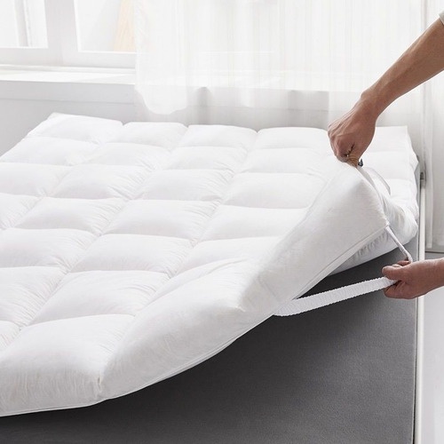 Pillow Top Queen Size Protetor Colchão Hypercal 400 Fios Toque Macio Com Elástico