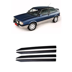 ARREMATE PARACHOQUE GOL QUADRADO KIT 4 PECAS