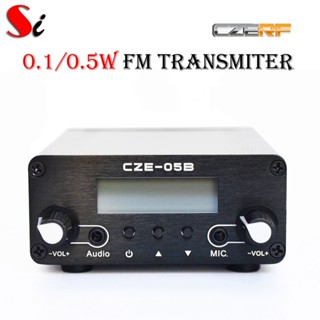 CZE-05B 0.1W/0.5W FM Transmissor De Rádio Estéreo pll