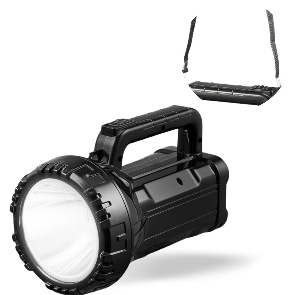 Lanterna tatica Holofote 100W Super LED 3 Niveis iluminacao
