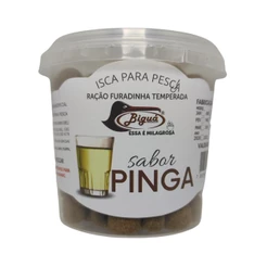 Ração Furadinha de Pesca em Pesqueiro Tamba Pinga 90g Biguá