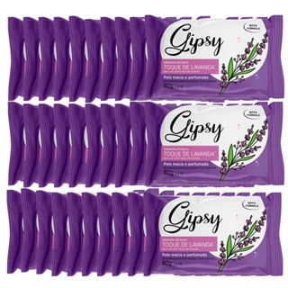 Kit Sabonete Em Barra Gipsy Toque De Lavanda 80g Com 30 Unidades