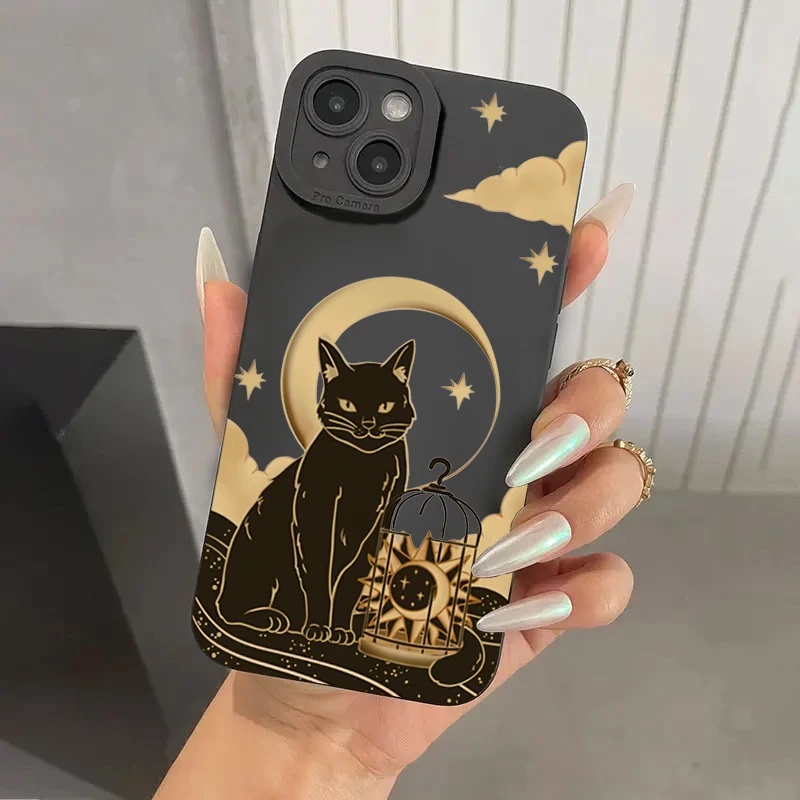 Capa De Silicone Macia Para iPhone 15 11 12 13 14 Pro Max XS XR X 7 8 14 15 Mais À Prova De Choque