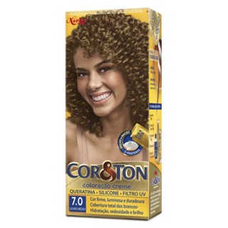 Tintura Creme Cor & Ton Louro Médio 7.0