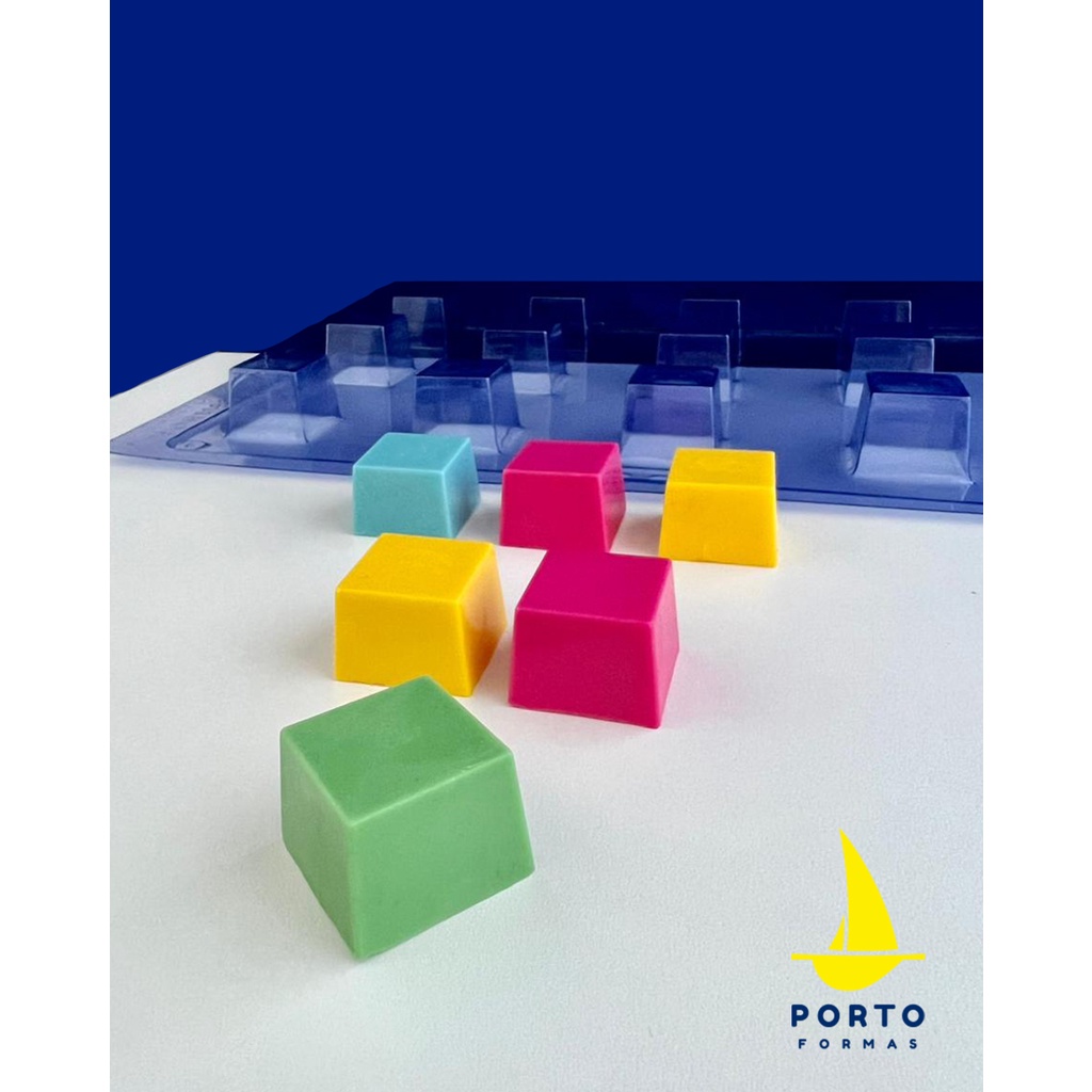 1~5 Forma Profissional Mini Cubo C/Silicone P221 Porto// em Oferta na Shopee