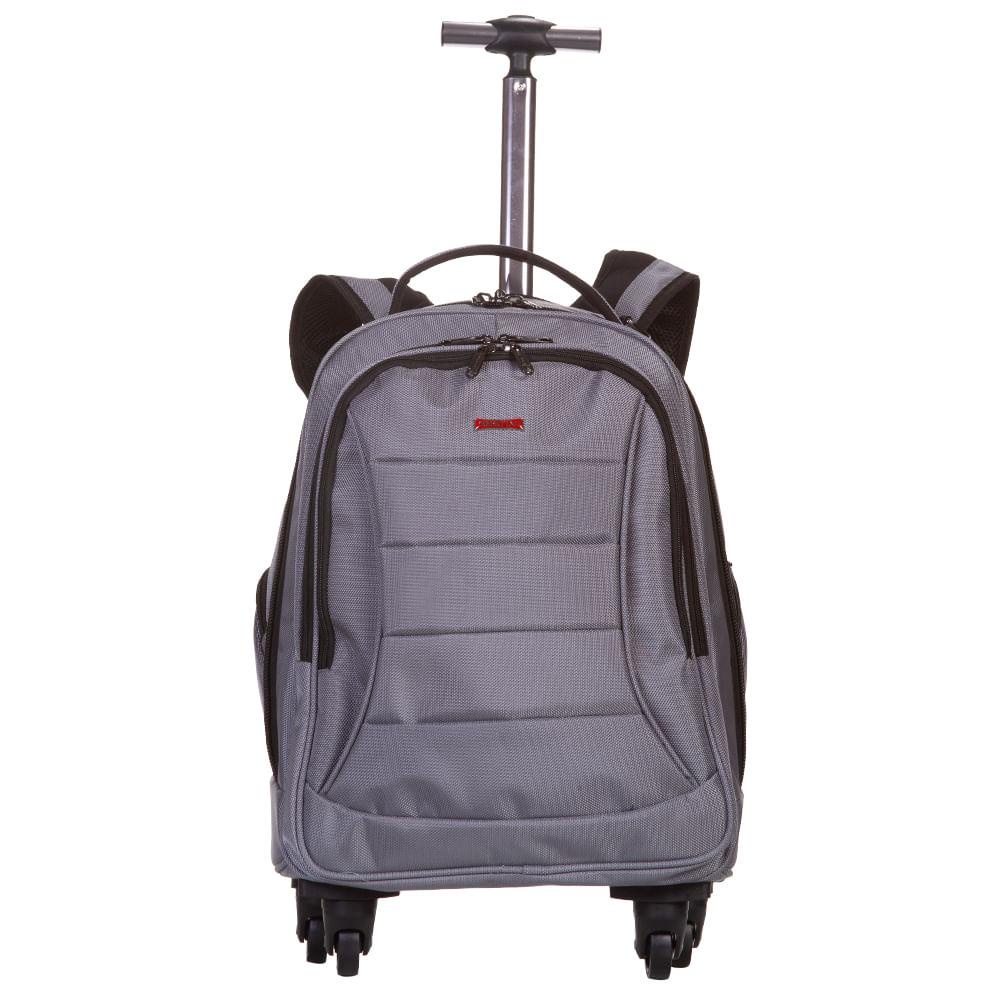 Mochila Carrinho com Rodas 360º 2 em 1 Sestini Web 3.0 Plus - Cinza - Baby & Kids Fashion