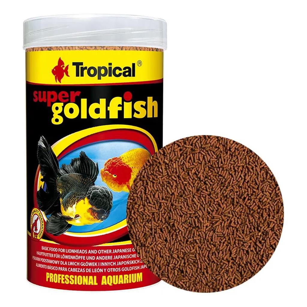 Racao Tropical Kinguios Red Cap Super Goldfish Mini Sticks 150g