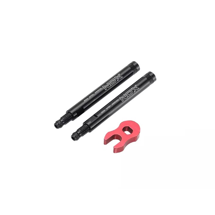 Par Prolongador Extensor De Válvula Xon Xvc Cnc Presta 50mm