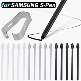 6Pcs/Set Prático Bico De Caneta Plástica Resistente Ao Desgaste Para Samsung Galaxy Tab S8 S7 S6 Nota 20 Ponta Da De Reposição Universal Com Clipe
