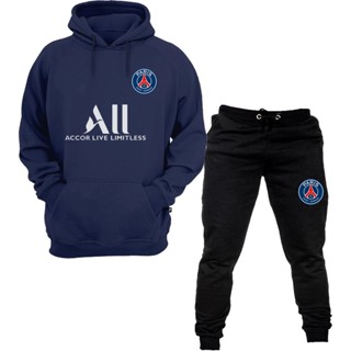 Conjunto moletom canguru time blusa de frio + calça lançamento promoção